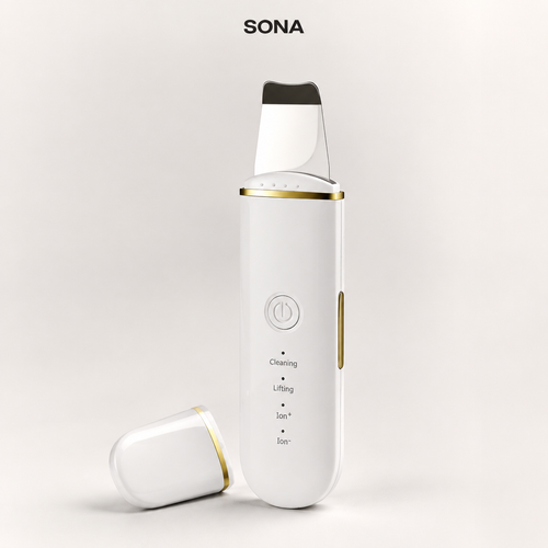 SONA ultrasonic skin scrubber hero image