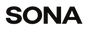 SONA text-only skincare wordmark